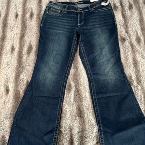 Maurice’s Boot Cut Denim Flex Mid Rise Jeans NEW